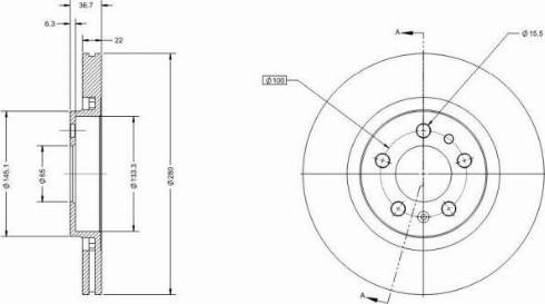 Remy RAD1012C - Bremžu diski autospares.lv