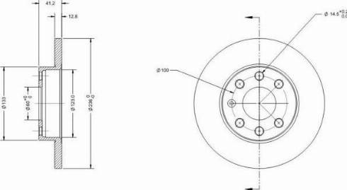 Remy RAD1082C - Brake Disc www.autospares.lv