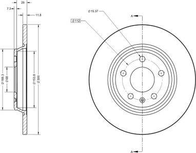 Remy RAD1039C - Тормозной диск www.autospares.lv