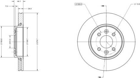 Remy RAD1029C - Bremžu diski www.autospares.lv