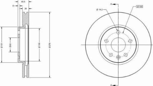 Remy RAD1152C - Bremžu diski www.autospares.lv