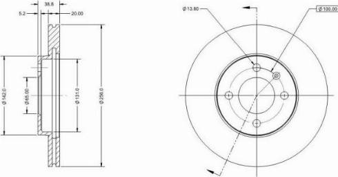 Remy RAD1167C - Bremžu diski www.autospares.lv