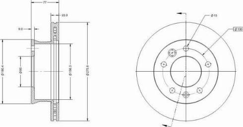 Remy RAD1137C - Тормозной диск www.autospares.lv