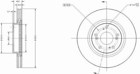 Remy RAD1805C - Bremžu diski www.autospares.lv