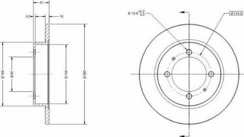 Remy RAD1301C - Bremžu diski www.autospares.lv