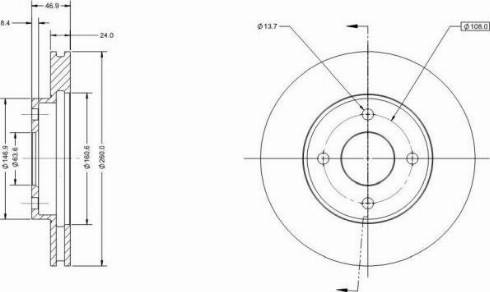 Remy RAD1319C - Bremžu diski www.autospares.lv