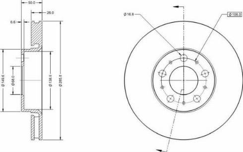 Remy RAD1388C - Bremžu diski www.autospares.lv