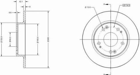 Remy RAD1336C - Bremžu diski www.autospares.lv