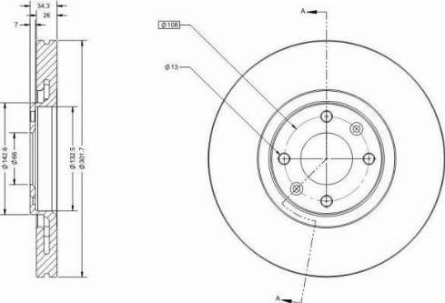 Remy RAD1377C - Тормозной диск www.autospares.lv