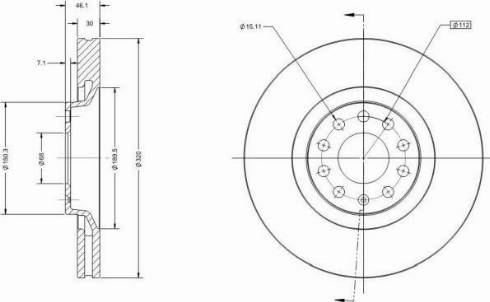 Remy RAD1284C - Тормозной диск www.autospares.lv