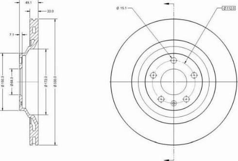 Remy RAD1283C - Bremžu diski www.autospares.lv