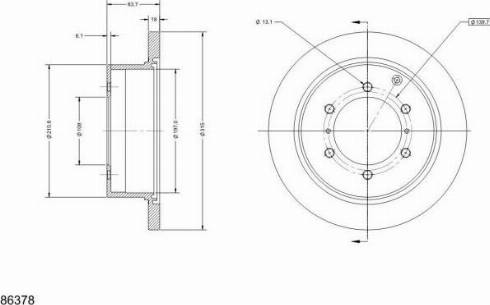 Remy RAD1721C - Brake Disc www.autospares.lv