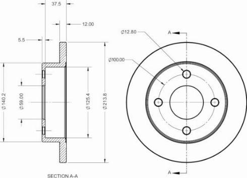 Pilenga V324 - Bremžu diski autospares.lv