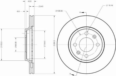 Remy RAD2519C - Bremžu diski www.autospares.lv