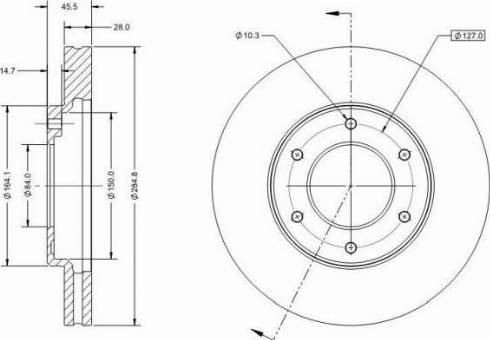 BOSCH 0 986 478 693 - Bremžu diski www.autospares.lv