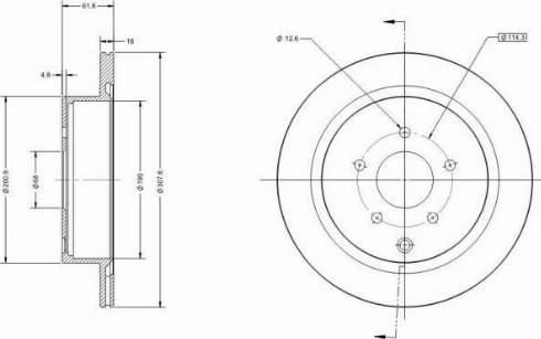 Remy RAD2190C - Bremžu diski www.autospares.lv