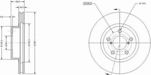 Remy RAD2150C - Brake Disc www.autospares.lv