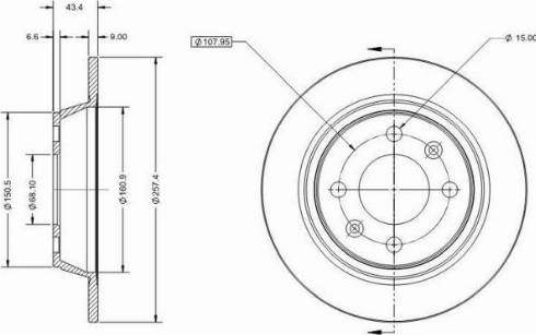 Remy RAD2106C - Bremžu diski www.autospares.lv