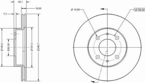 Remy RAD2113C - Bremžu diski www.autospares.lv