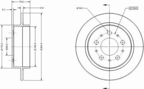 Remy RAD2178C - Brake Disc www.autospares.lv