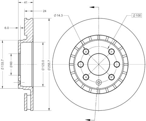 Remy RAD2879C - Bremžu diski autospares.lv