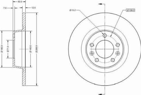 Remy RAD2248C - Bremžu diski www.autospares.lv