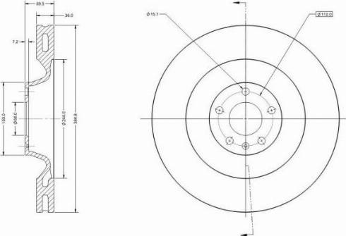 Remy RAD2251C - Brake Disc www.autospares.lv