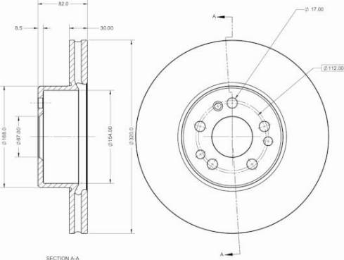 Remy RAD2265C - Bremžu diski www.autospares.lv