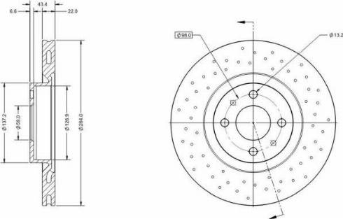 Remy RAD2203C - Bremžu diski www.autospares.lv