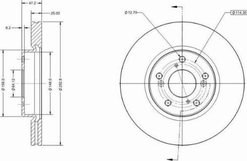 Remy RAD2270C - Bremžu diski www.autospares.lv