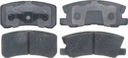 Remy RAP1481 - Brake Pad Set, disc brake www.autospares.lv