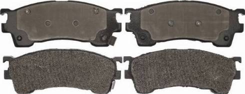 Remy RAP1586 - Brake Pad Set, disc brake www.autospares.lv