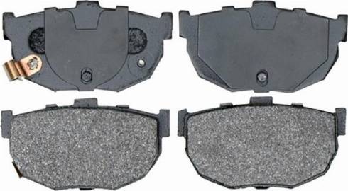 Remy RAP1604 - Brake Pad Set, disc brake www.autospares.lv