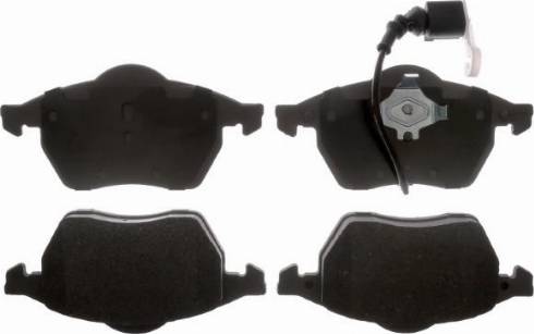 Remy RAP1043 - Brake Pad Set, disc brake www.autospares.lv