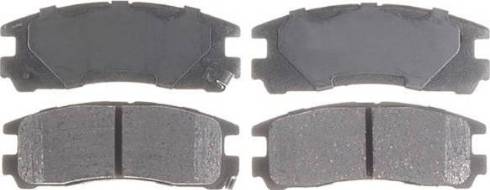 Remy RAP1804 - Brake Pad Set, disc brake www.autospares.lv