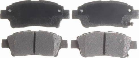 Remy RAP1782 - Brake Pad Set, disc brake www.autospares.lv