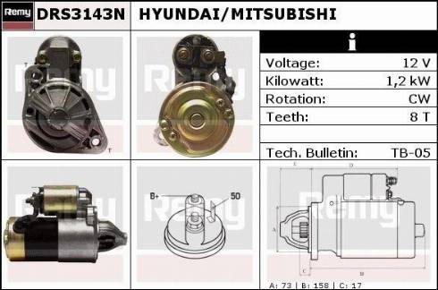 Remy RAS34253 - Starter www.autospares.lv