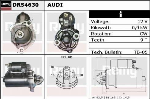 Remy RAS35741 - Starter www.autospares.lv