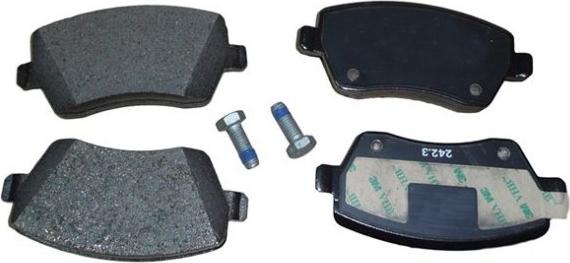 RENAULT 41 06 047 75R - Brake Pad Set, disc brake www.autospares.lv