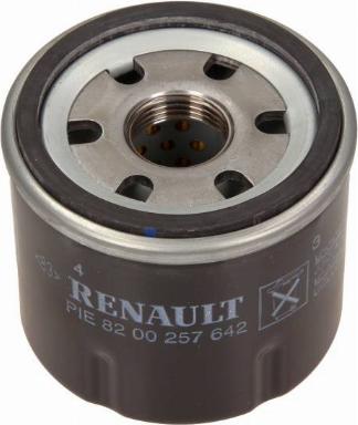 RENAULT 82 00 257 642 - Oil Filter www.autospares.lv