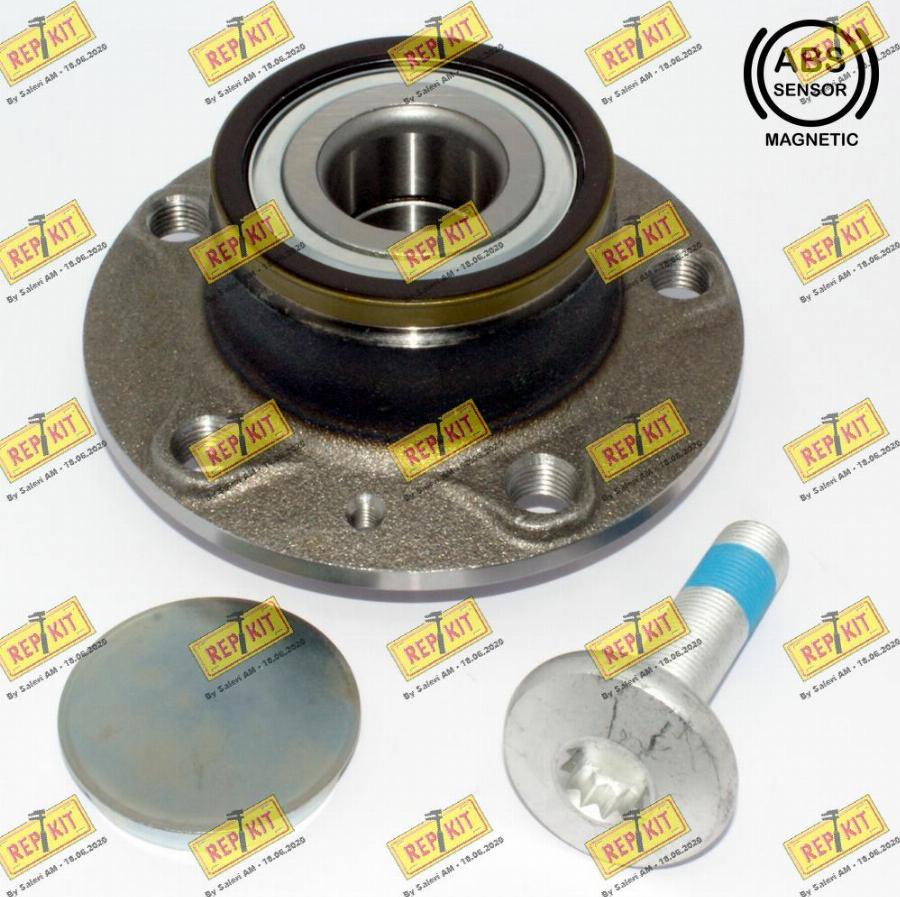 REPKIT RKB2090 - Подшипник ступицы колеса, комплект www.autospares.lv