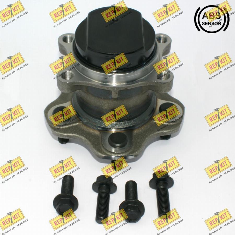 REPKIT RKB2323 - Подшипник ступицы колеса, комплект www.autospares.lv