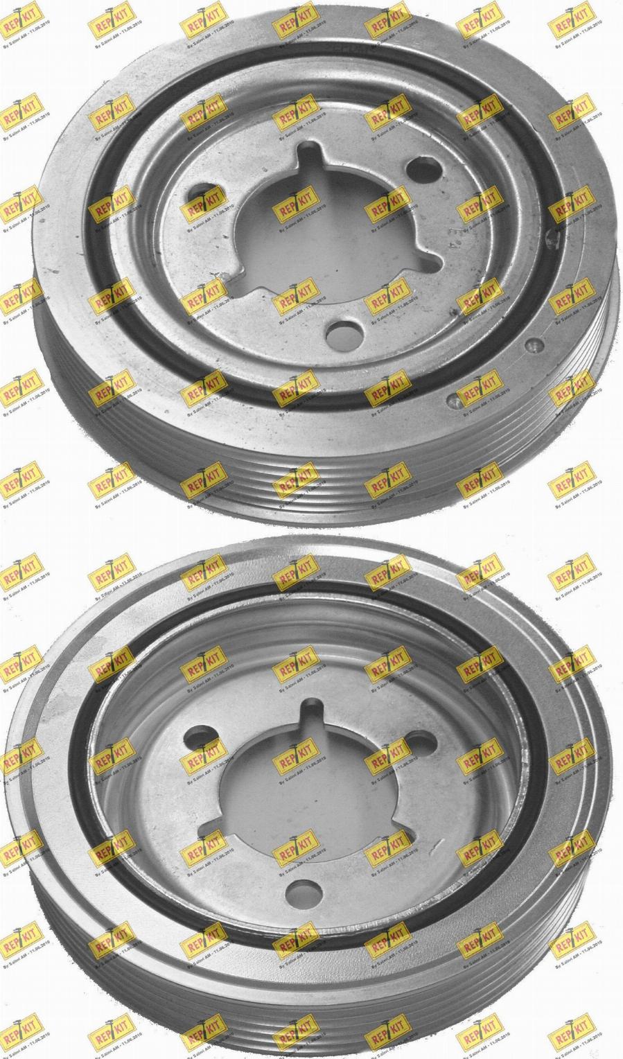 REPKIT RKT9069 - Piedziņas skriemelis, Kloķvārpsta autospares.lv