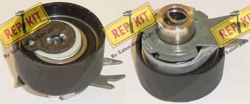 REPKIT RKT1572 - Spriegotājrullītis, Gāzu sadales mehānisma piedziņas siksna www.autospares.lv