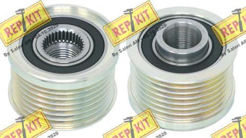 REPKIT RKT3908 - Pulley, alternator, freewheel clutch www.autospares.lv