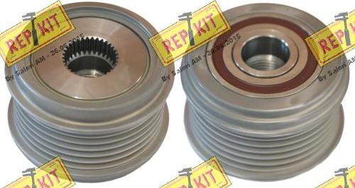 REPKIT RKT3694 - Pulley, alternator, freewheel clutch www.autospares.lv