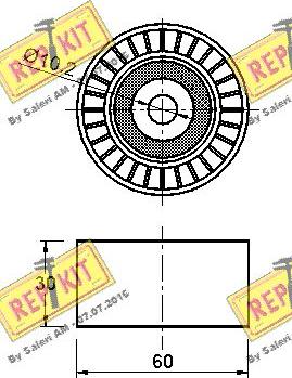 REPKIT RKT3129 - Parazīt / Vadrullītis, Zobsiksna autospares.lv