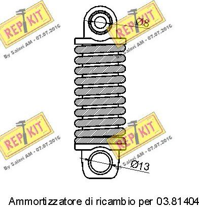 REPKIT RKT3121 - Demferis, Ķīļrievu siksna www.autospares.lv