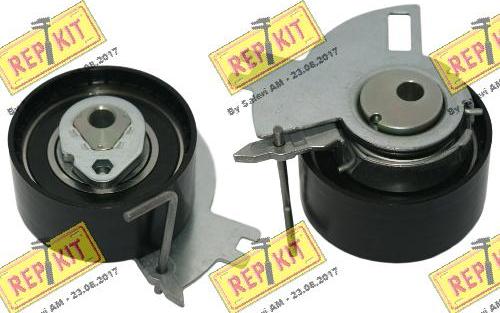 REPKIT RKT3804 - Spriegotājrullītis, Gāzu sadales mehānisma piedziņas siksna www.autospares.lv