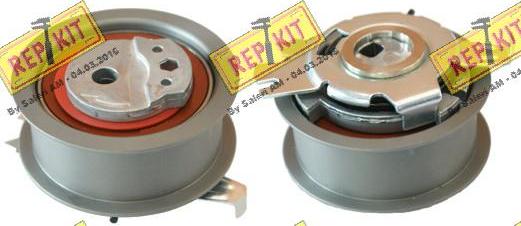 REPKIT RKT3398 - Spriegotājrullītis, Gāzu sadales mehānisma piedziņas siksna www.autospares.lv